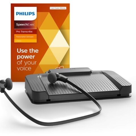 Kit secrétaire Philips LFH7277 avec SpeechExec Pro Transcribe