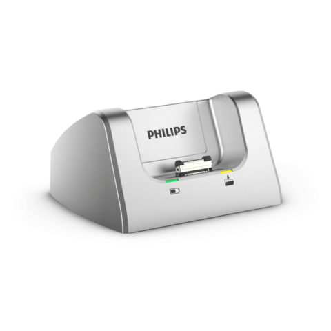 Station d'accueil (dock) pour dictaphone Philips PocketMemo (DPM)